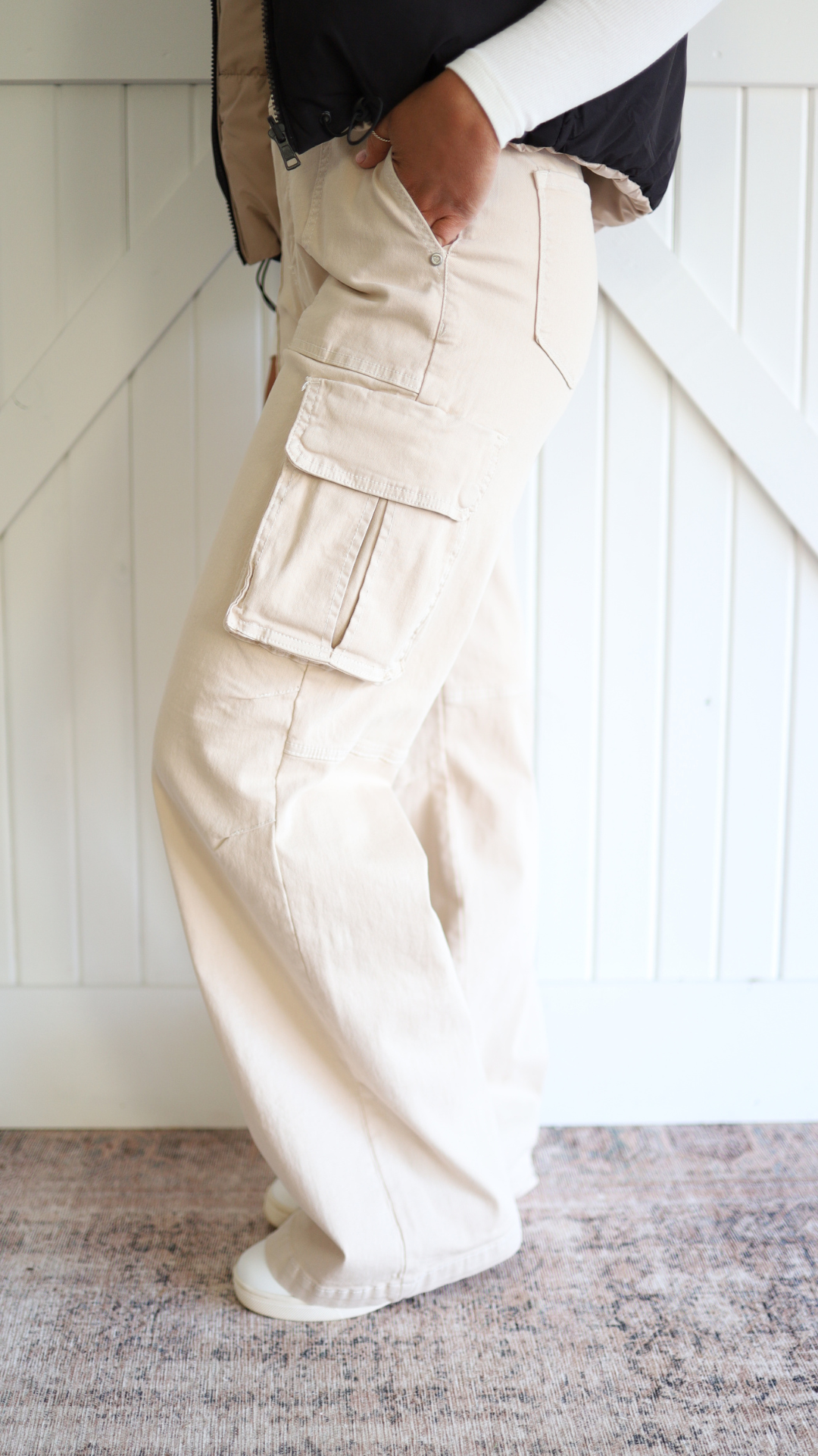 Sand Cargo Pants